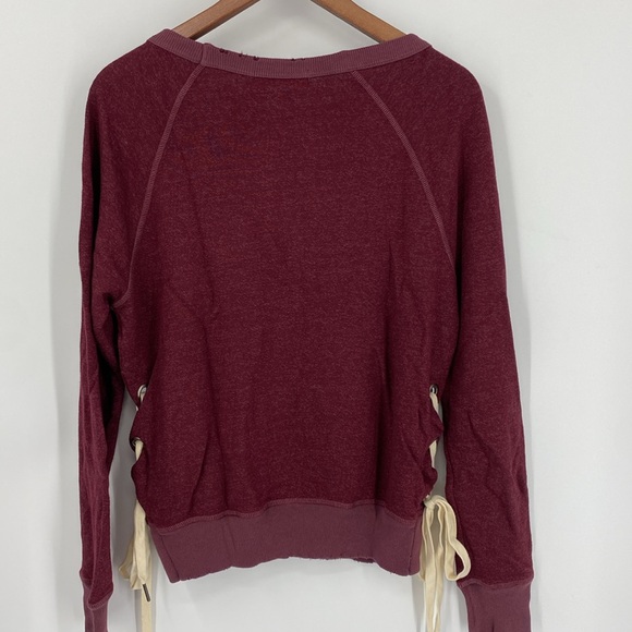 n: PHILANTHROPY - Felix Side Tie Merlot SZ XS   NWT - Picture 2 of 11